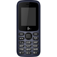 Кнопочный телефон F+ F197 (синий)