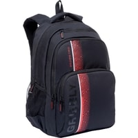 Городской рюкзак Grizzly RU-934-5 (черный/красный)