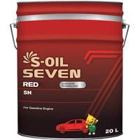Моторное масло S-OIL SEVEN RED #9 SN 5W-50 20л
