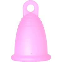 Менструальная чаша Me Luna Soft S кольцо (розовый)