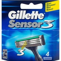 Сменные кассеты для бритья Gillette Sensor3 (4 шт)