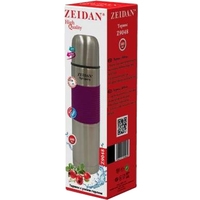 Термос ZEIDAN Z9048 0.5л (серебристый/фиолетовый)