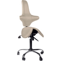 Ортопедический стул Gravitonus EZSolo Back (хром, бежевый)