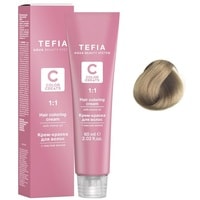 Крем-краска для волос Tefia Color Creats 9/2 (очень светлый блондин бежевый)