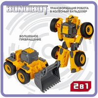Конструктор Bondibon Колесный бульдозер-робот ВВ5973