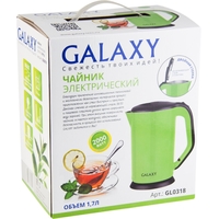 Электрический чайник Galaxy Line GL0318 (зеленый)