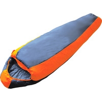 Спальный мешок BTrace Nord 5000XL (левая молния, серый/оранжевый)