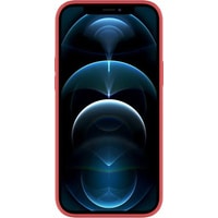 Чехол для телефона Deppa Gel Color для Apple iPhone 12 Pro Max (красный)