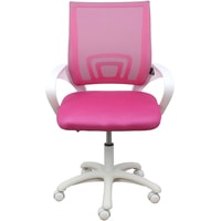 Компьютерное кресло AksHome Ricci White Kids (розовый)