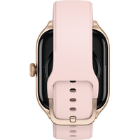 Умные часы Amazfit GTS 4 (золотистый, с розовым ремешком из фторэластомера)