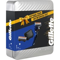 Подарочный набор Gillette Fusion Proglide 2 сменные кассеты + чехол 7702018565085