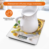 Кухонные весы Home Element HE-SC935 (желтая слива)