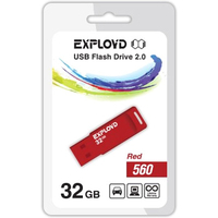 USB Flash Exployd 560 32GB (красный) [EX-32GB-560-Red]