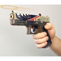 Пистолет игрушечный Arma.toys Резинкострел Глок Скин Ястреб AT013S1
