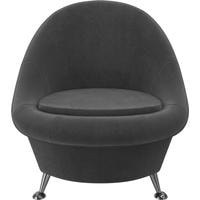 Интерьерное кресло Mebelico 252 105537 (велюр, серый)