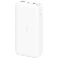 Внешний аккумулятор Xiaomi Redmi Power Bank 20000mAh (белый, международная версия)