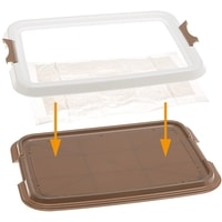 Туалет-лоток Ferplast Hygienic Pad Tray (коричневый)