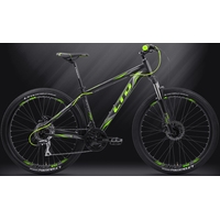 Велосипед LTD Rocco 750 27.5 (черный/зеленый, 2019)