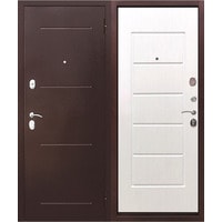 Металлическая дверь Garda Гарда 7.5 антик (белый ясень)