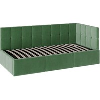 Кровать Bon Mebel Оттава с ПМ 90x200 (зеленый)