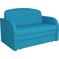 Диван Мебель-АРС Малютка (рогожка, синий)