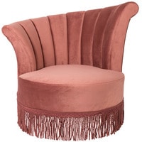 Интерьерное кресло Dutchbone Flair (красный/золотистый) в Бресте