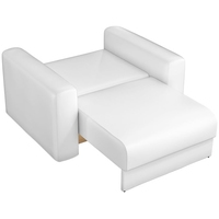 Кресло-кровать Mebelico Мэдисон 59226 (экокожа, белый)