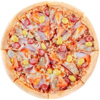 Пицца Domino's Мюнхенская (сырный борт, большая)