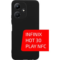 Чехол для телефона Akami Matt TPU для Infinix Hot 30 Play (черный)