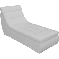 Элемент модульного дивана Лига диванов Холидей люкс 105648 (экокожа, белый)