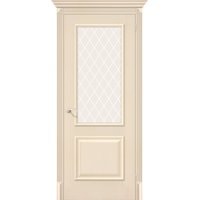 Межкомнатная дверь el'Porta Классико-13 90x200 (Ivory White Crystal)