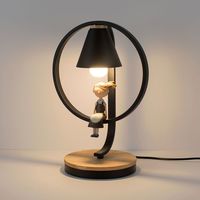 Настольная лампа Home Light Астерия E013-1-B (черный)