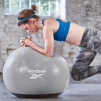 Гимнастический мяч Reebok Gymball RAB-40015BK 55 см (серый/черный)