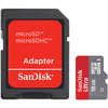 Карта памяти SanDisk Ultra microSDHC UHS-I (Class 10) 16GB + адаптер (SDSDQUA-016G)