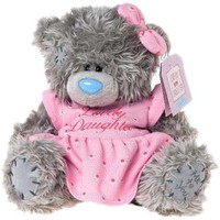 Классическая игрушка Me To You Мишка Teddy в розовом платье Lovely Daughter (20 см) [G01W3183]