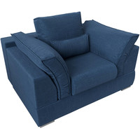 Интерьерное кресло Mebelico Пекин 115397 (рогожка Berat, синий)