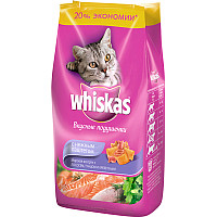 Сухой корм для кошек Whiskas Морское ассорти с лососем 5 кг
