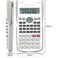Инженерный калькулятор Deli D82MS (белый)