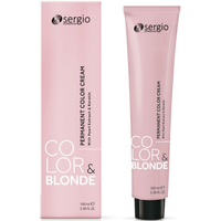 Крем-краска для волос Sergio Professional Color&Blonde 12.12 ультра-светлый блондин жемчужный лед