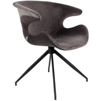 Интерьерное кресло Zuiver Mia (темно-серый/черный) в Витебске