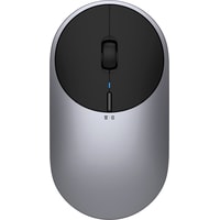 Мышь Xiaomi Mi Portable Mouse 2 (серый/черный)