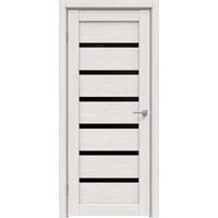 Межкомнатная дверь Triadoors Luxury 583 ПО 70x200 (лиственница белая/лакобель черный)