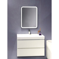  Silver Mirrors Шкаф с зеркалом Фиджи 50x75 LED-00002362