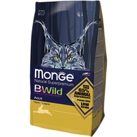 Сухой корм для кошек Monge Bwild Adult Hare 1.5 кг