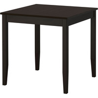 Кухонный стол Ikea Лерхамн (черный/коричневый) [603.612.25]
