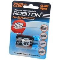 Аккумулятор Robiton AA 2200mAh 2 шт.