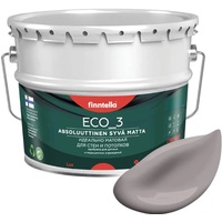 Краска Finntella Eco 3 Wash and Clean Violetti Usva F-08-1-9-LG181 9 л (серый)