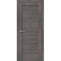 Межкомнатная дверь el'Porta Порта-21 60x200 (Grey Veralinga)