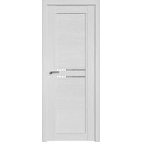 Межкомнатная дверь ProfilDoors 2.75XN L 80x200 (монблан, стекло дождь белый)