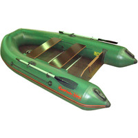 Моторно-гребная лодка Мнев и К CatFish 290 (зеленый)